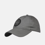 Unisex Grey Printed Baseball Cap